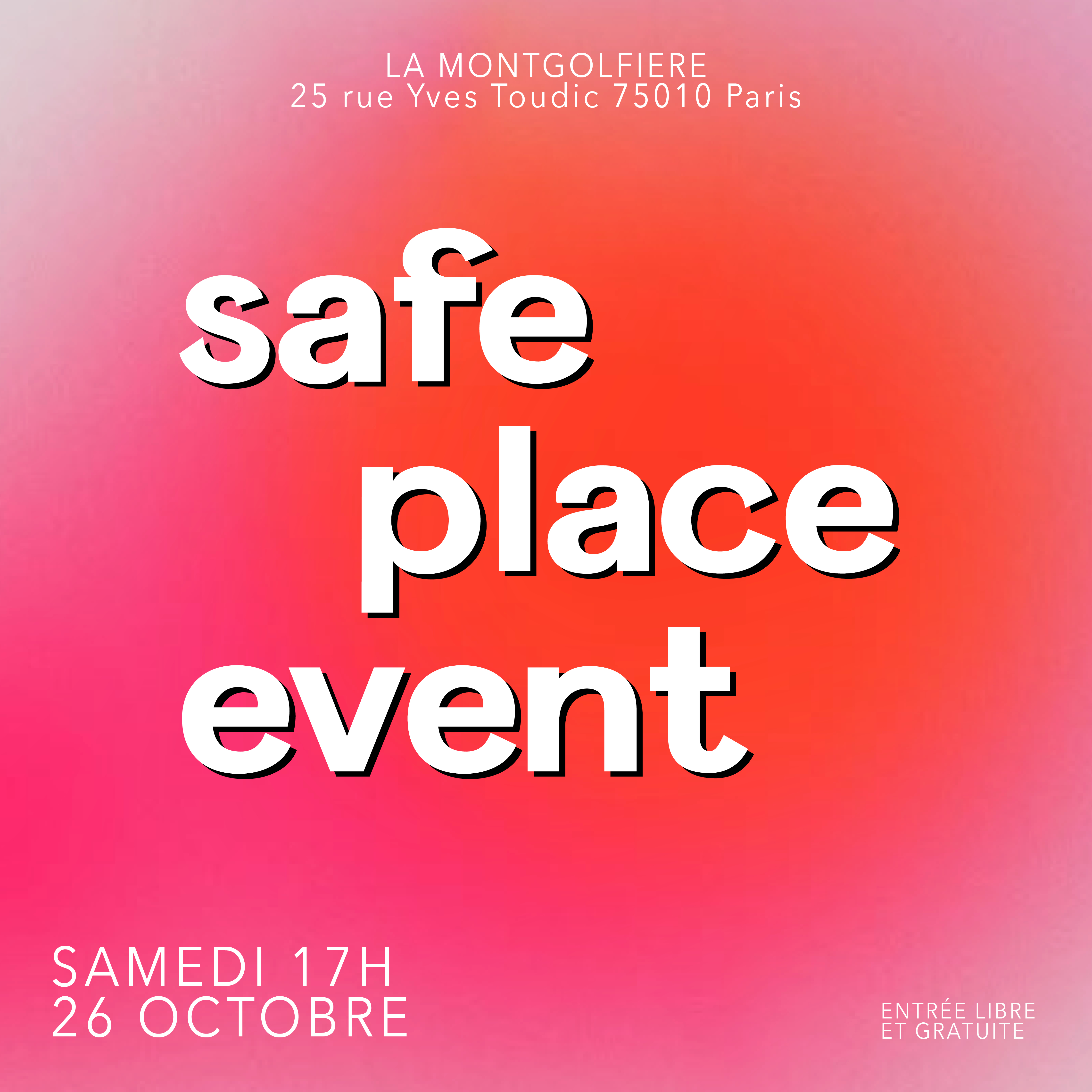 SAMEDI 26 OCTOBRE 2024
