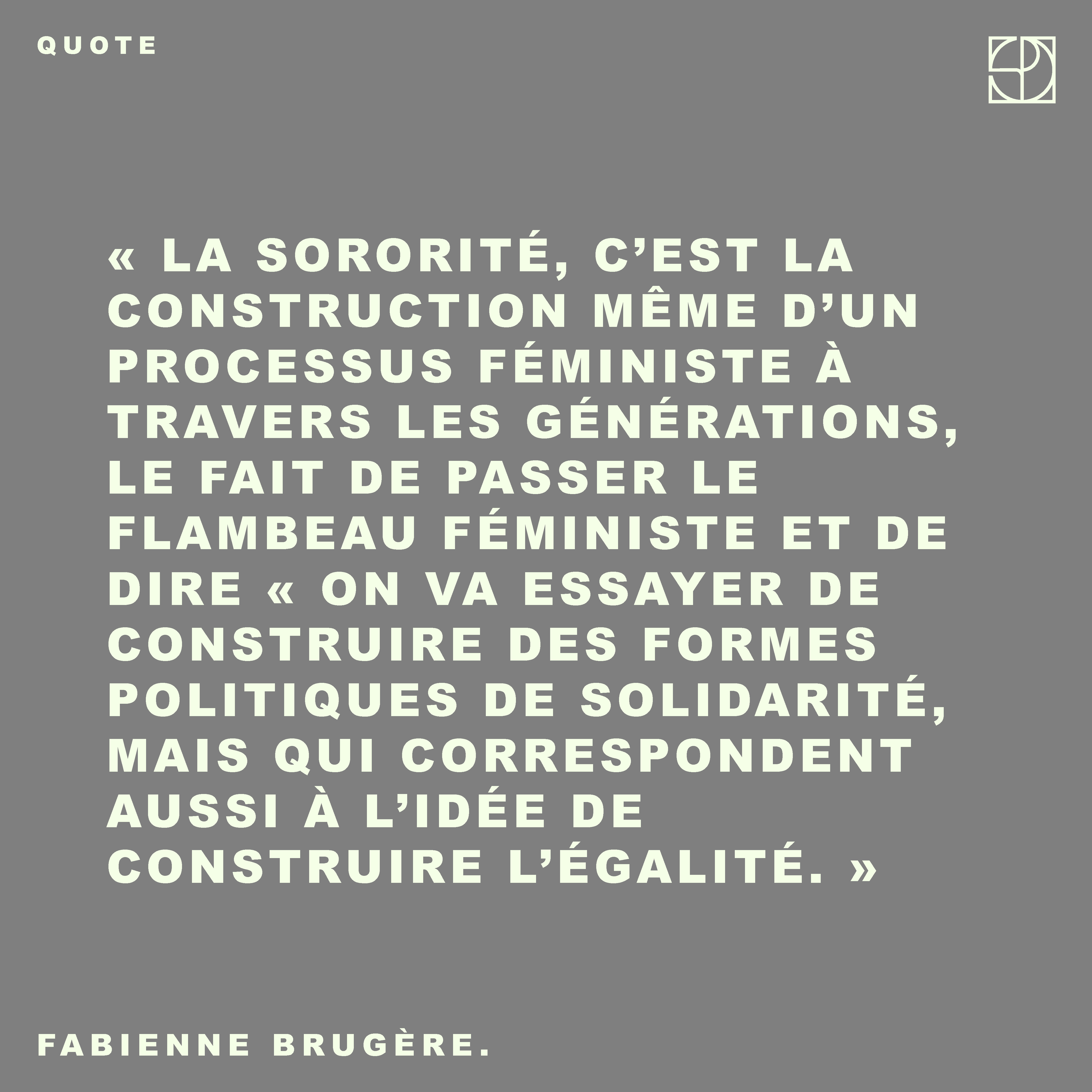 ENTRE RIVALITÉS ET SORORITÉ : COMMENT REPENSER NOS RAPPORTS ENTRE FEMMES