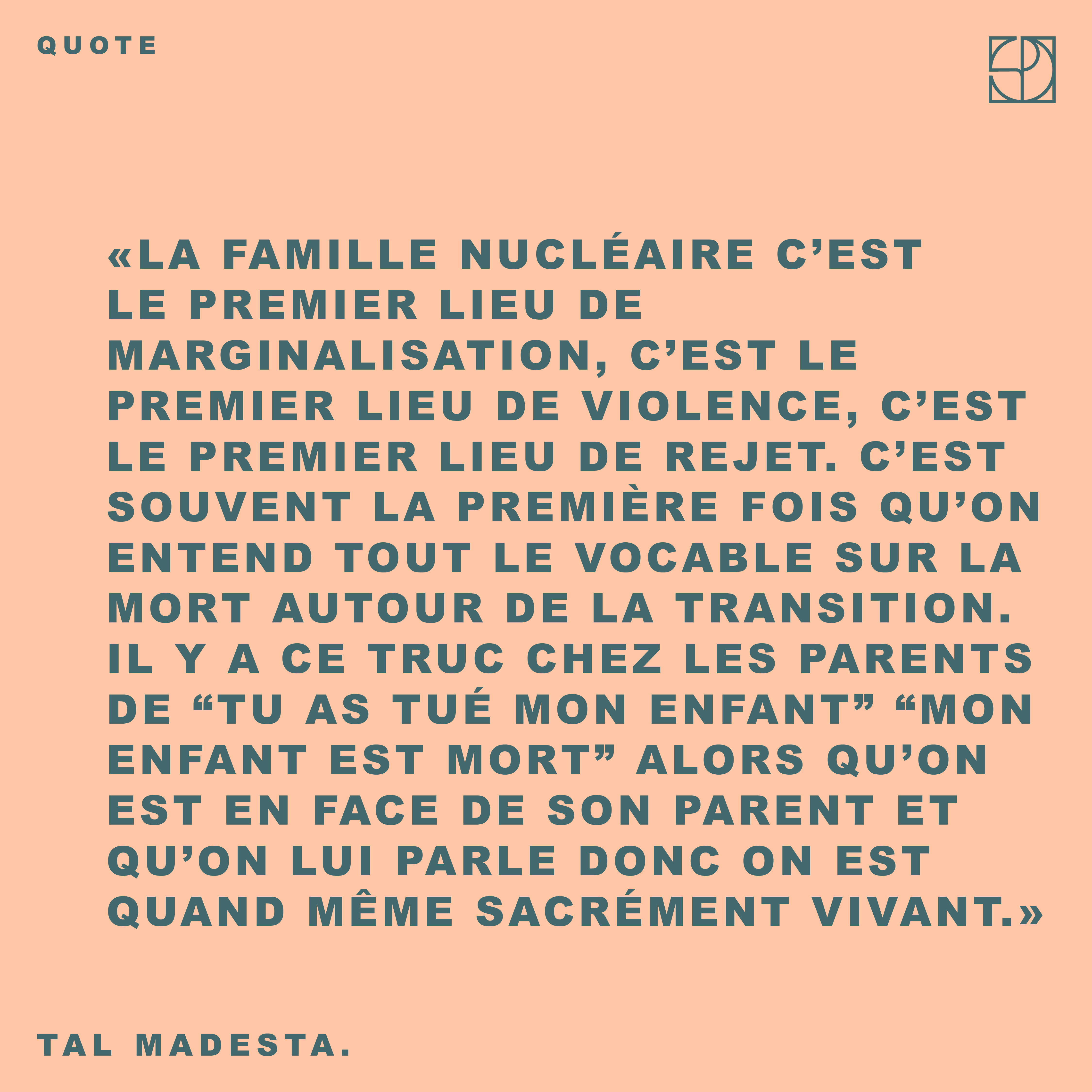 FAIRE BOUGER LES LIGNÉES : COMMENT RÉINVENTER LA FAMILLE
