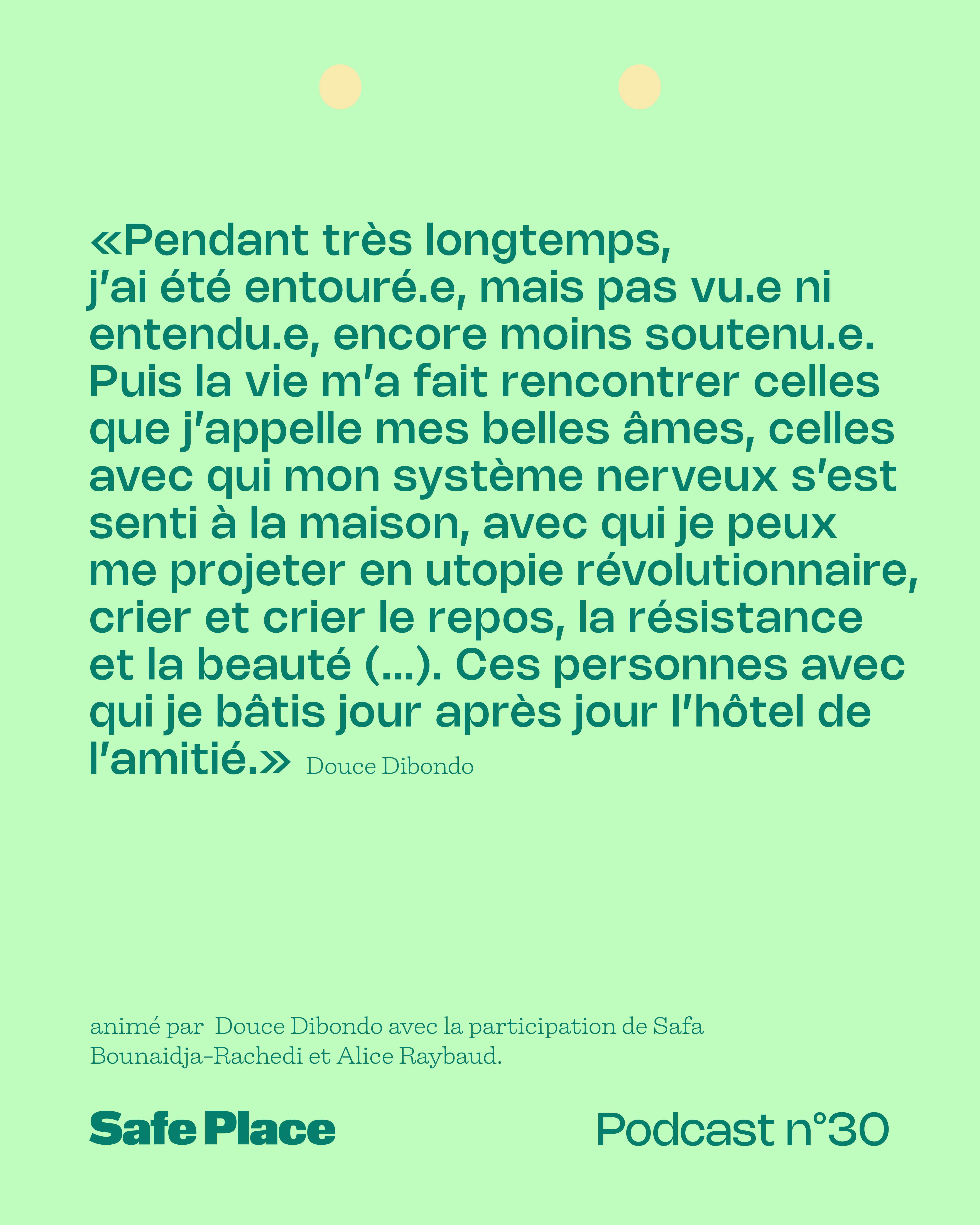 L’AMITIÉ, BÂTIR NOS AUTELS RÉVOLUTIONNAIRES